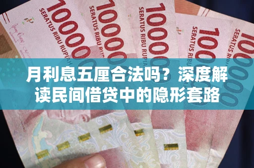 北京月利息五厘合法吗？深度解读民间借贷中的隐形套路