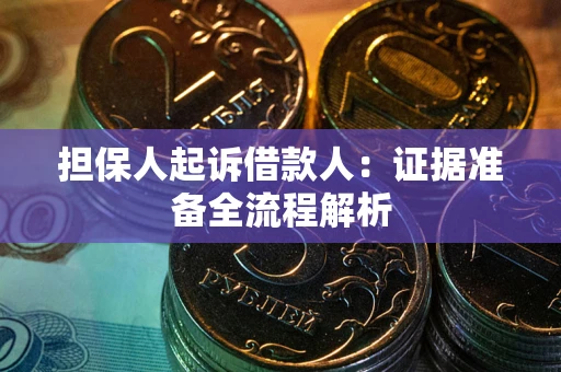 北京担保人起诉借款人：证据准备全流程解析