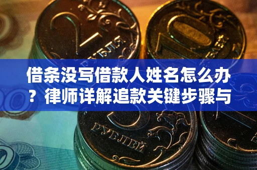 北京借条没写借款人姓名怎么办？律师详解追款关键步骤与证据链构建